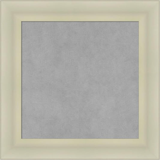 Amanti Art Silver Framed Magnetic Board 21x21 Small Vision Board by AmantiArt