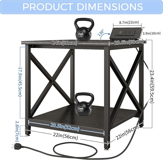 METYERRY Large Printer Stand - Image 3