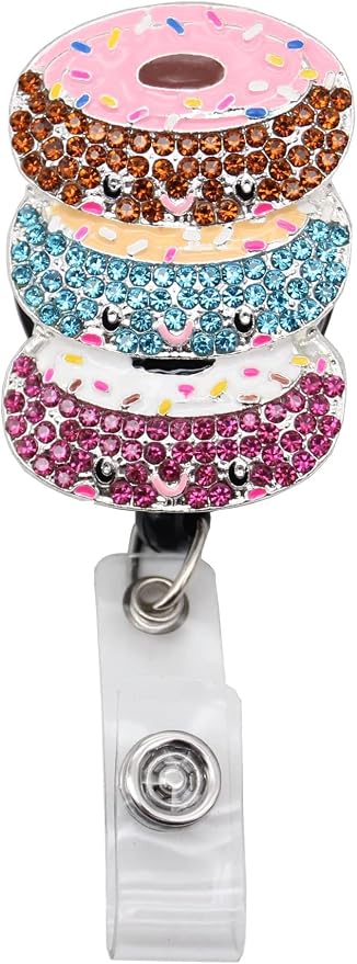 Outside the Box Sparkle and Shine Novelty Retractable Badge Reel ID Holder by Unknown