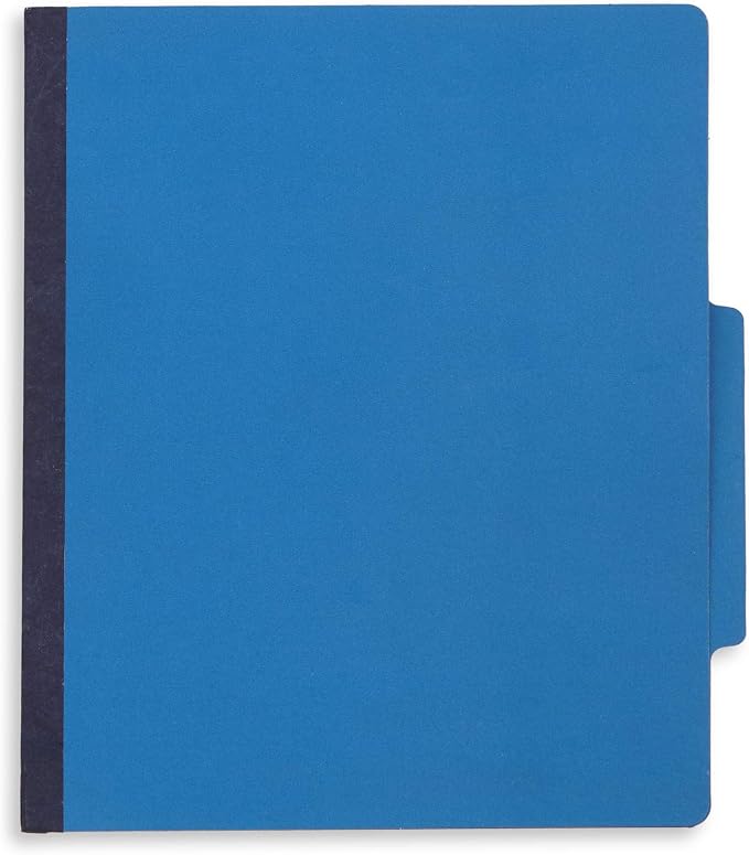 10 Dark Blue Classification Folders - Image 3