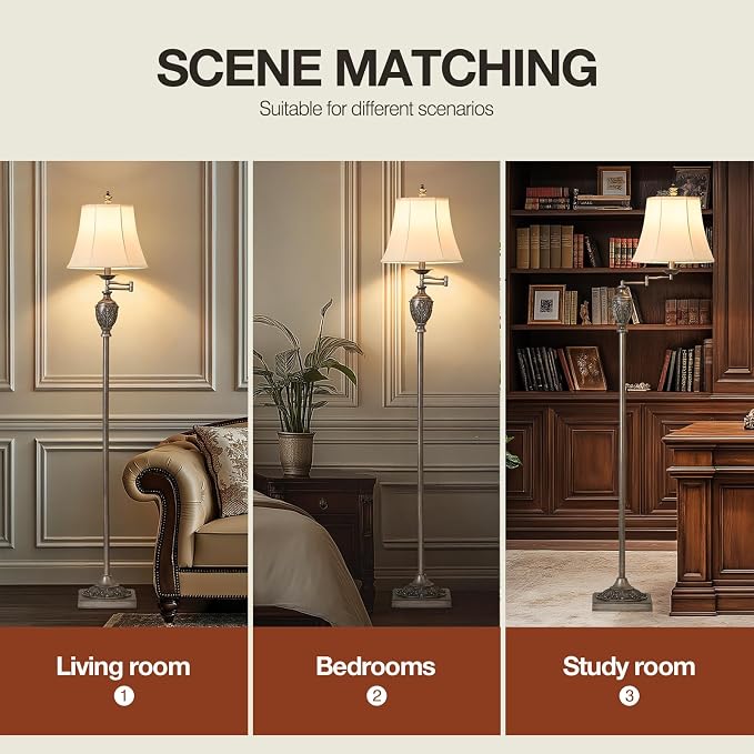 Traditional LED Floor Lamp - Image 3