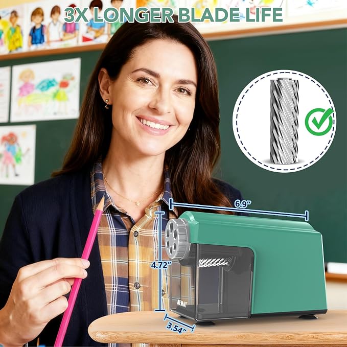 AFMAT Electric Pencil Sharpener - Image 3
