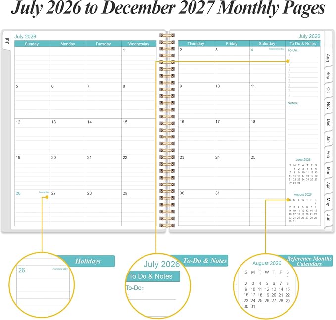 2026-2027 Monthly Planner - Image 4
