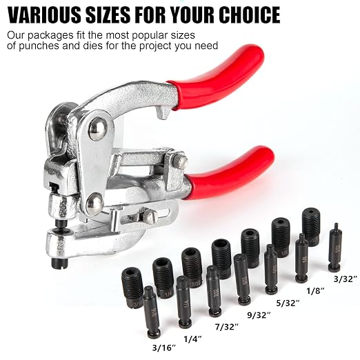 Heavy Duty Hole Punch Tool Set - Image 3
