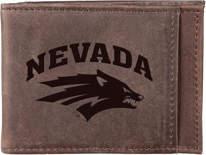 Team Sports America NCAA University of Nevada Front Pocket Slim Wallet by TeamSportsAmerica
