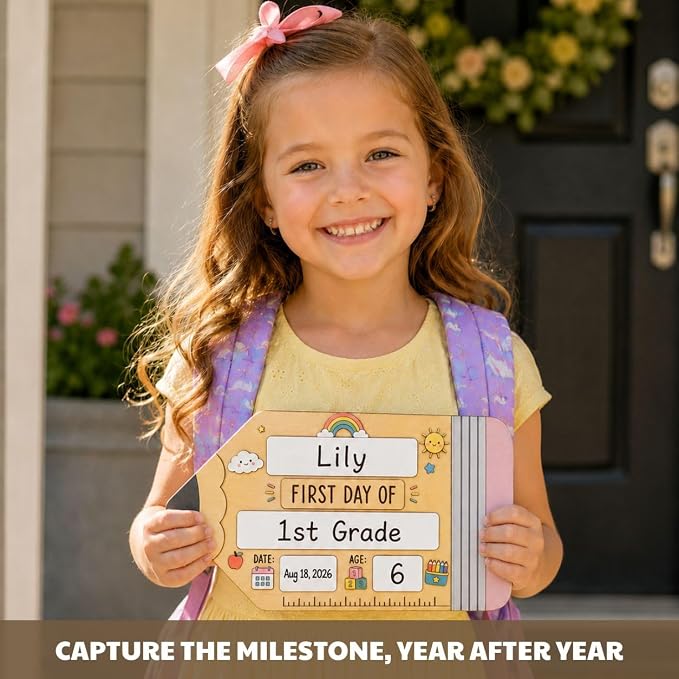 First Day of School Sign, Last Day of School Sign - Image 3