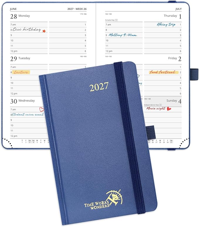 POPRUN Pocket Calendar 2027, Jan 2027 by POPRUN