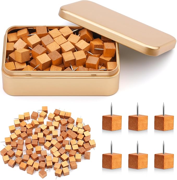 Thumb Tacks, Push Pins Decorative by Zlulary