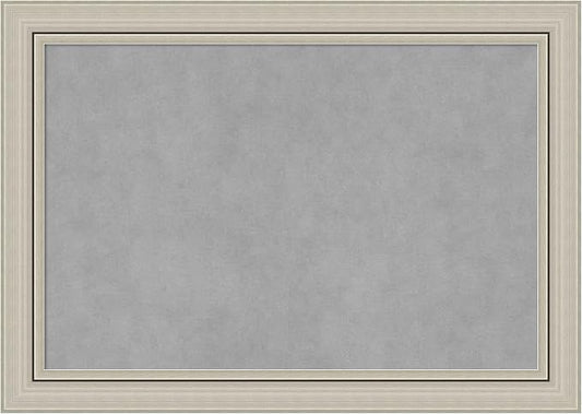 Amanti Art Silver Framed Magnetic Board 20x28 Medium Vision Board by AmantiArt