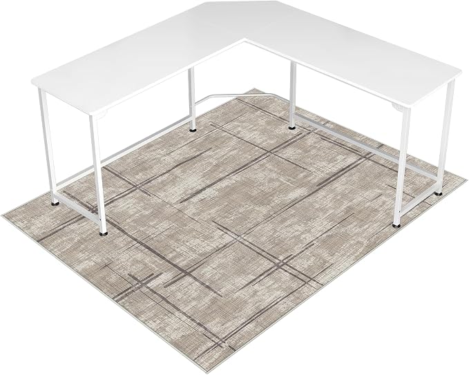 Office Chair Mat for Hardwood Floor&Tile Floor, Under Desk Rug for Rolling by LreedyMat