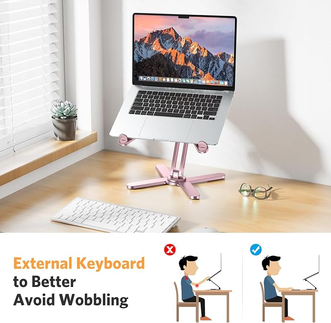 OMOTON 360° Rotating Laptop Stand Riser - Image 4