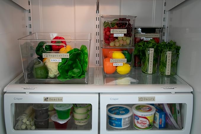 Epson LABELWORKS 218BMBEPX Genuine PET (Polyester) Tape Cartridge - Black on Matte Beige Designer Craft Label Maker Tape - 3/4" (18MM) Wide, 26'-DeskLoop Office