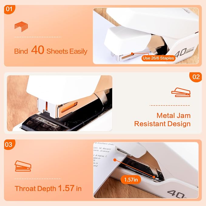 Deli Stapler, Effortless Staplers - Image 5