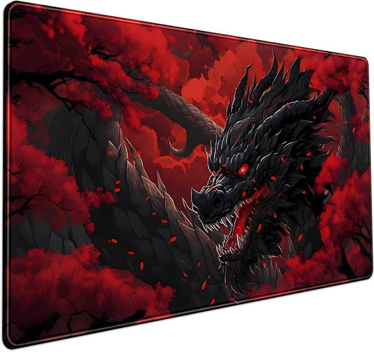 Huge Dragon Large Mouse Pad by Mechanical+Cattle