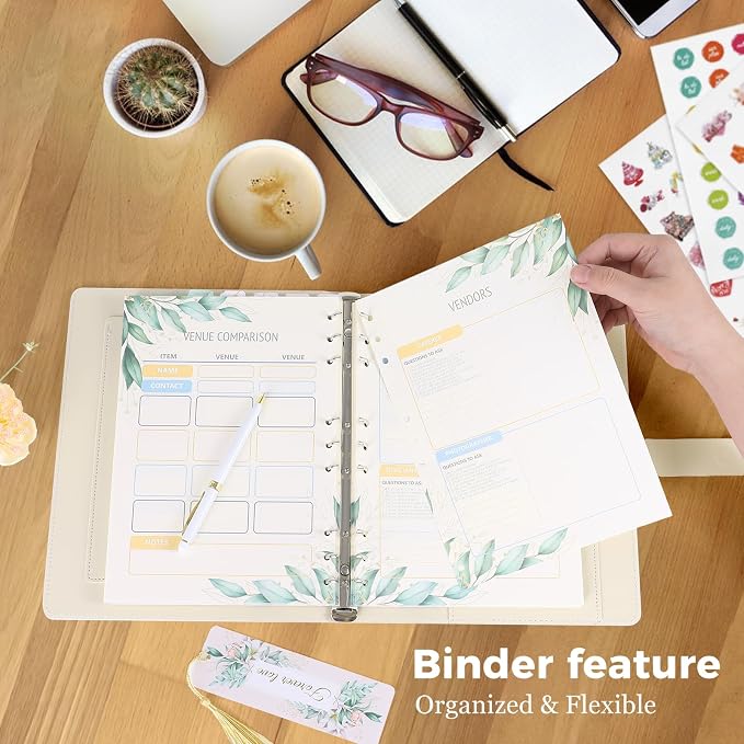 Comprehensive Wedding Planner Book and Organizer - Image 4