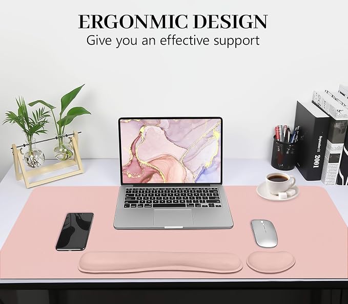 Desk Pad Mat Set, 3-in-1 Large Mouse Pads - Image 5