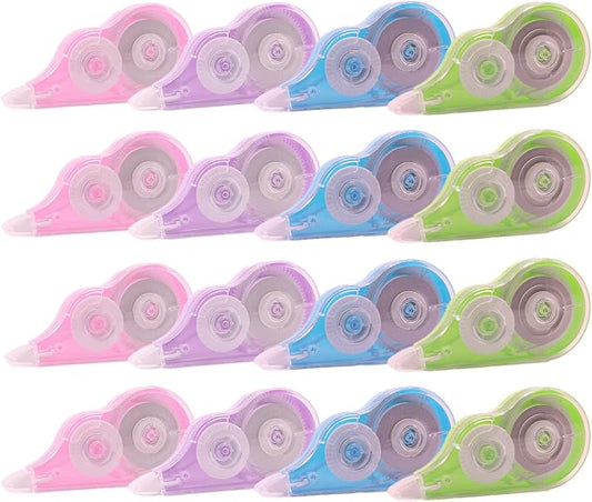 Tramboo 16 Pcs 39.4 Ft Colorful Correction Tape, Teacher Supplies, Office and by Unknown