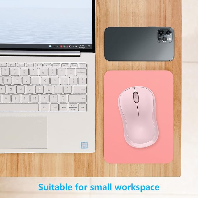 Dapesuom Small Mouse Pad, 6 x 8 Inch Thick Rubber Premium-Textured Non-Slip - Image 4