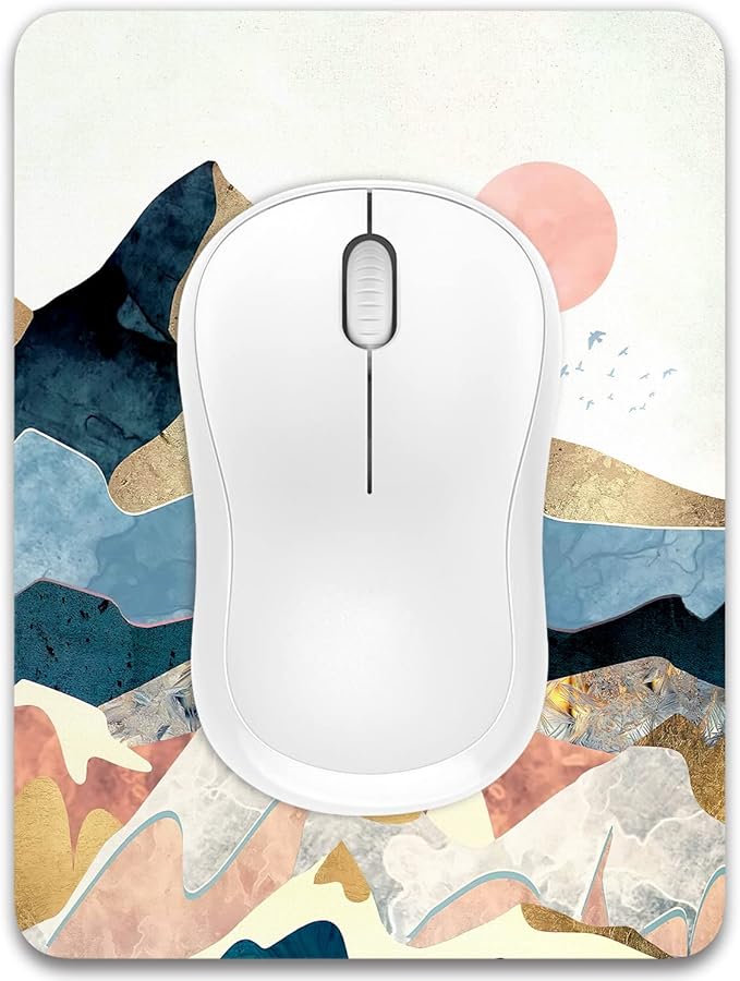 Dapesuom Small Mouse Pad, 6 x 8 Inch Thick Rubber Premium-Textured Non-Slip by Unknown