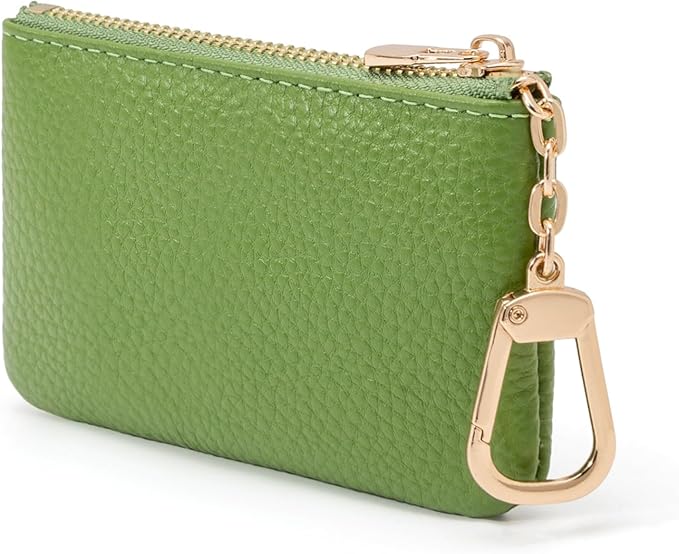 Full Grain Leather Coin Purse by Unknown