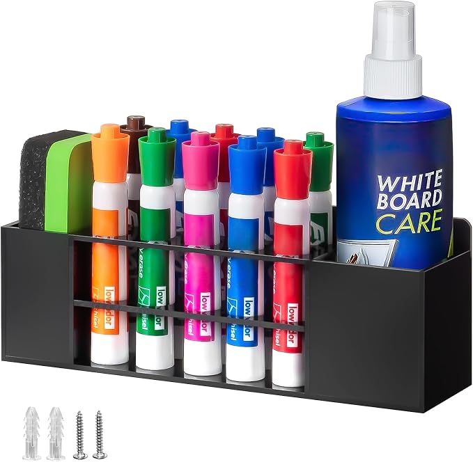 Magnetic Dry Erase Marker Holder by Banafich
