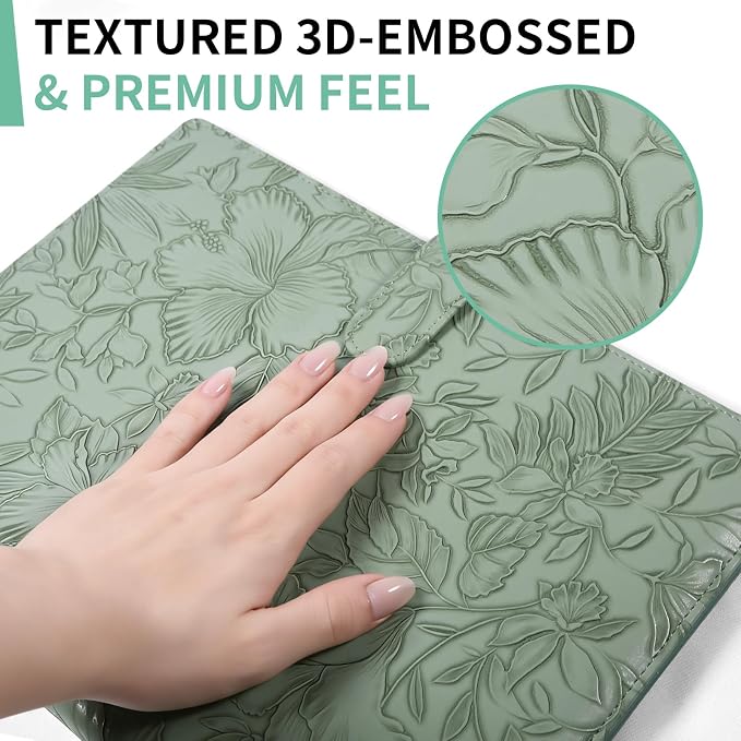 Professional Portfolio Binder, Faux Leather Portfolio Folder Binder, Legal Pad - Image 4