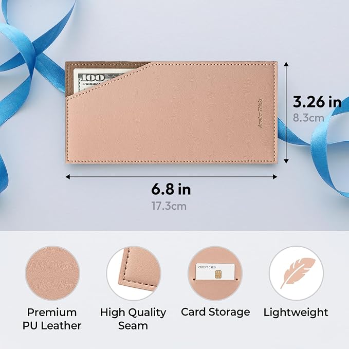 carrotez PU Leather Card and Cash Envelope - Image 4