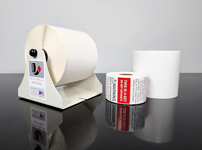 TAKE-A-LABEL, Label Roll Holder-DeskLoop Office