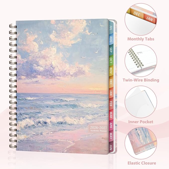 Planner 2026-2027, Weekly and Monthly Academic Planner, July 2026 - Image 4