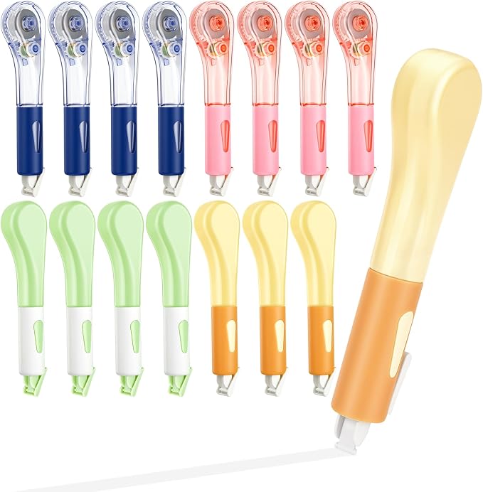 19.69ft Correction Tape Pens, Dry Instantly Correction Tape, Smooth Application by JEFURE