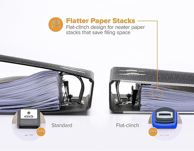 Bostitch Office Heavy Duty Stapler, 40 Sheet Capacity, No Jam, Half Strip - Image 7