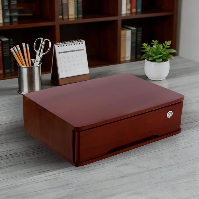 Wooden Desktop Storage Box - Image 2