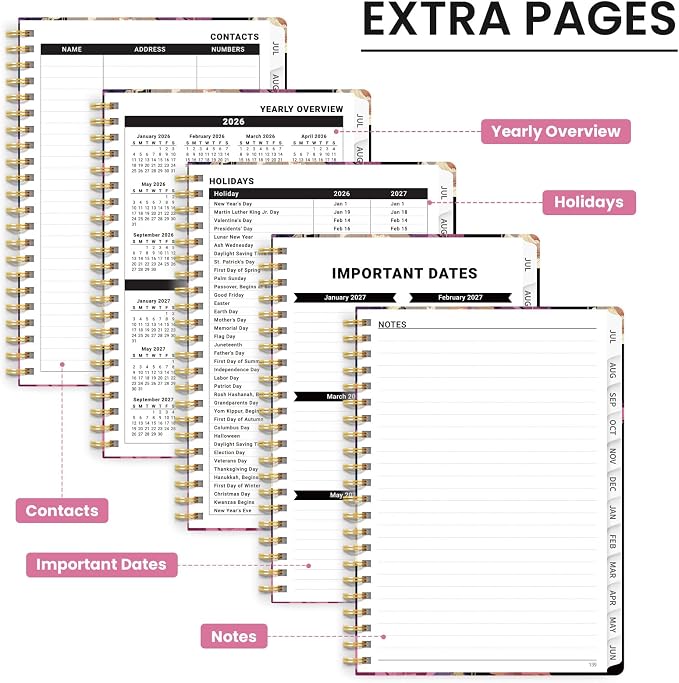 Planner 2026-2027, Monthly and Weekly Academic Planner July 2026 - Image 5