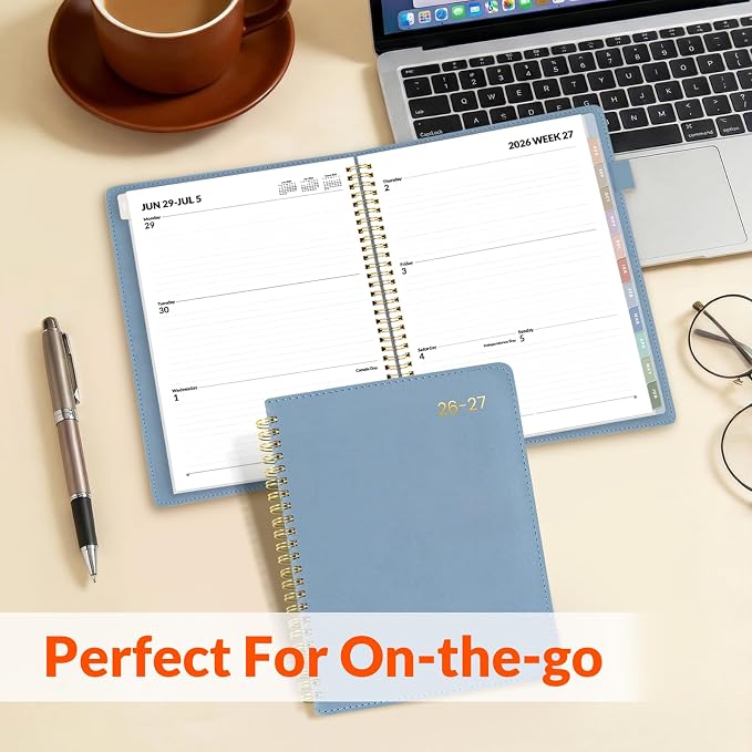 SUNEE 2026-2027 Weekly & Monthly Planner 6.4"x8.5" - Image 7
