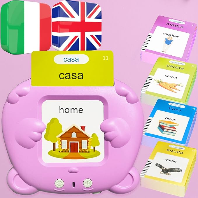 Bilingual Talking Flash Cards for Kids by MoLingvora