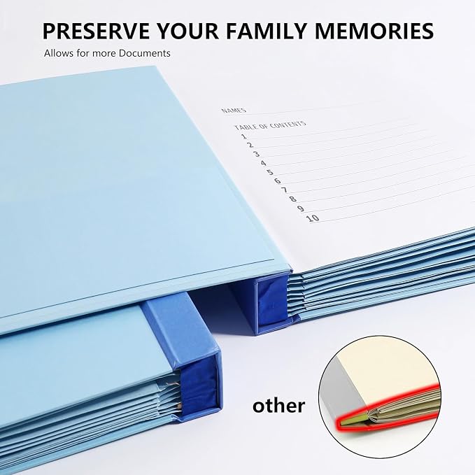Important Document Organizer Personal Binder Organizer - Image 5