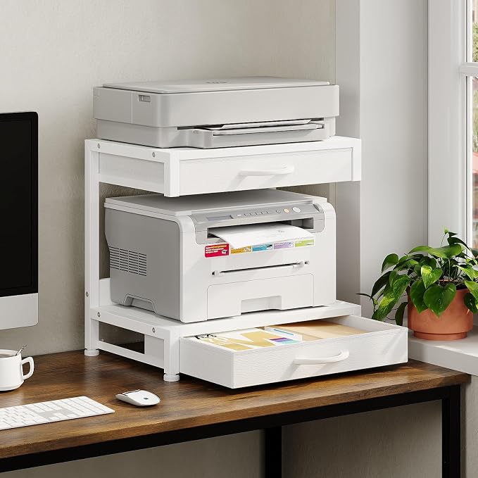 VENNQD 2-Tier Desktop Printer Stand - Image 7