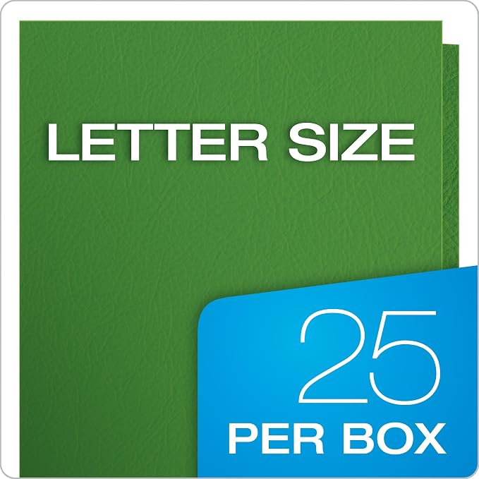Oxford Two Pocket Folders, Textured Paper, - Image 10