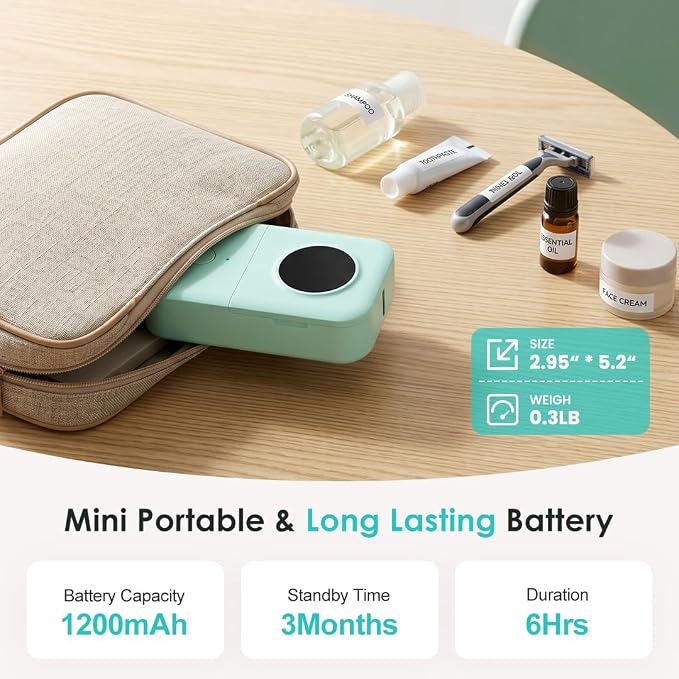 Phomemo Label Maker, D30 Bluetooth Mini Label Maker Machine - Image 5