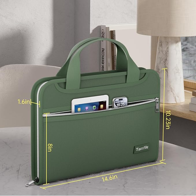 Tamfile Fireproof Accordion File Organizer - Image 6