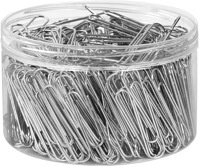 Large Paper Clips 300pcs 2 Inch Jumbo Paperclips by Unknown
