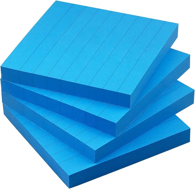 Lined Sticky Notes 3x3 Sticky Notes by EasternWolf