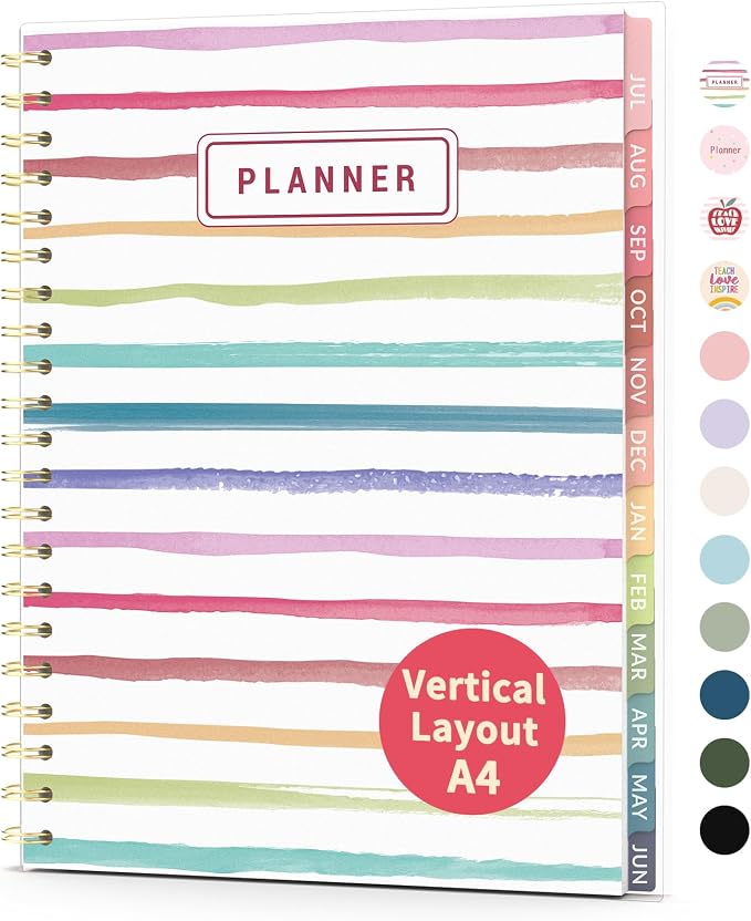 Teacher Planner 2026-2027, Forvencer Academic Planner 2026-2027, Jul 2026 by Forvencer