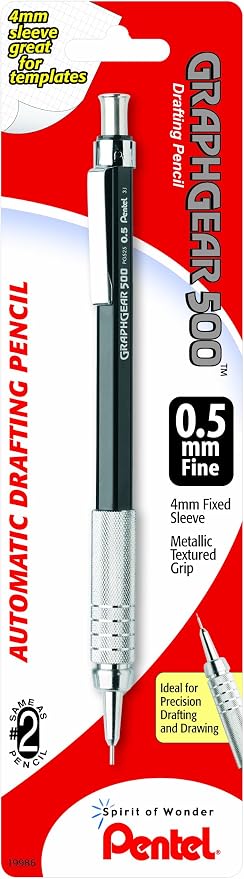 Pentel Graph Gear 500 Automatic Drafting Pencil, 1 Pack by PentelofAmerica