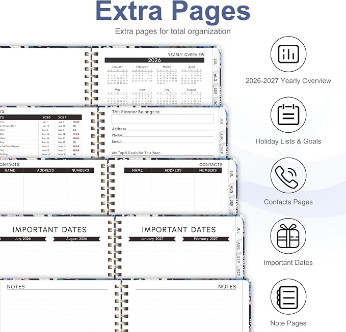 Planner 2026-2027, Weekly and Monthly Academic Planner, July 2026 - Image 6