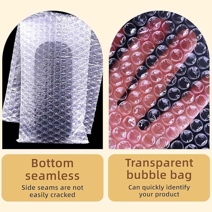 50Pcs Bubble Pouche Wrap, 10”x14” Bubble Bags - Image 4