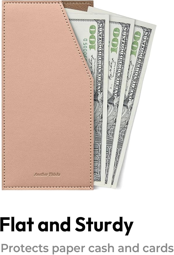 carrotez PU Leather Card and Cash Envelope - Image 5