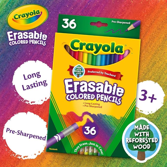Crayola Erasable Colored Pencils, Colored Pencils - Image 5