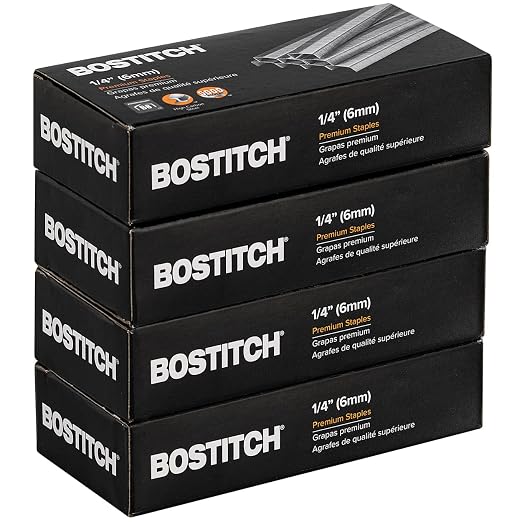 Bostitch B8 Staples 1/4 Inch PowerCrown Staples - Image 2