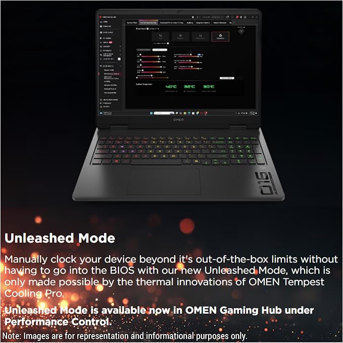 HP OMEN 16 Gaming Laptop, Intel Ultra 9-285H, 64 GB DDR5 RAM, 1 TB PCIe SSD - Image 2